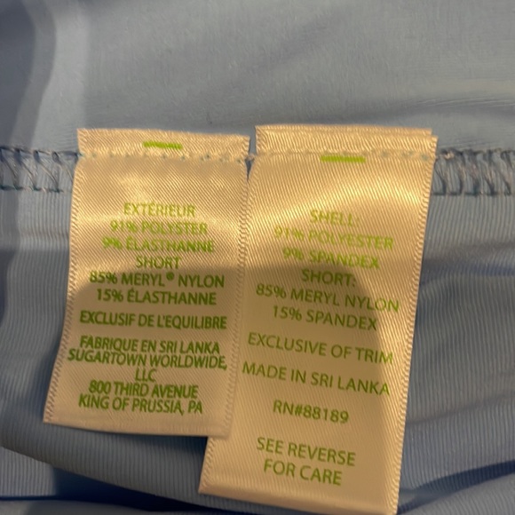 Lilly Pulitzer Luxletic UPF 50+ Monica skort Commotion in the Ocean size 10 NWT - Picture 8 of 11